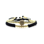 Bracelet Set  Pulseira Masculina CZ Ball